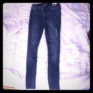 Abercrombie & Fitch Blue Skinny Jeggings